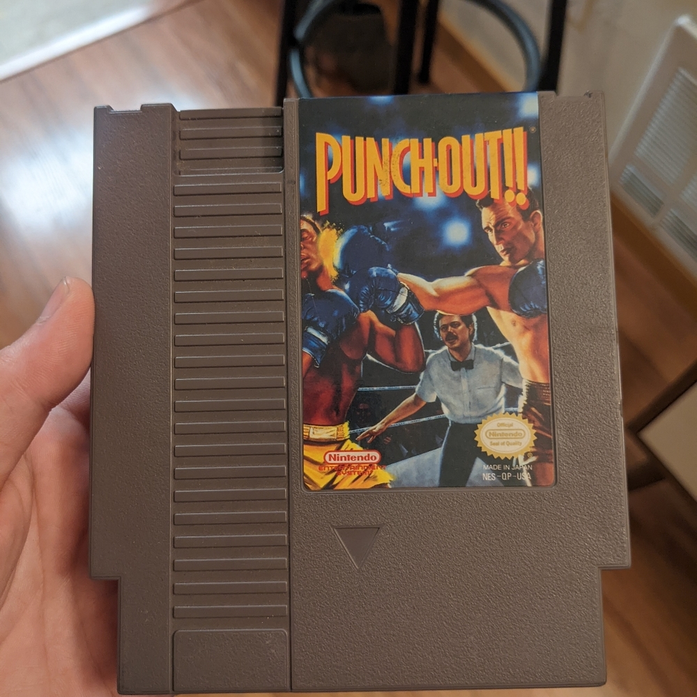 NES video game punch out